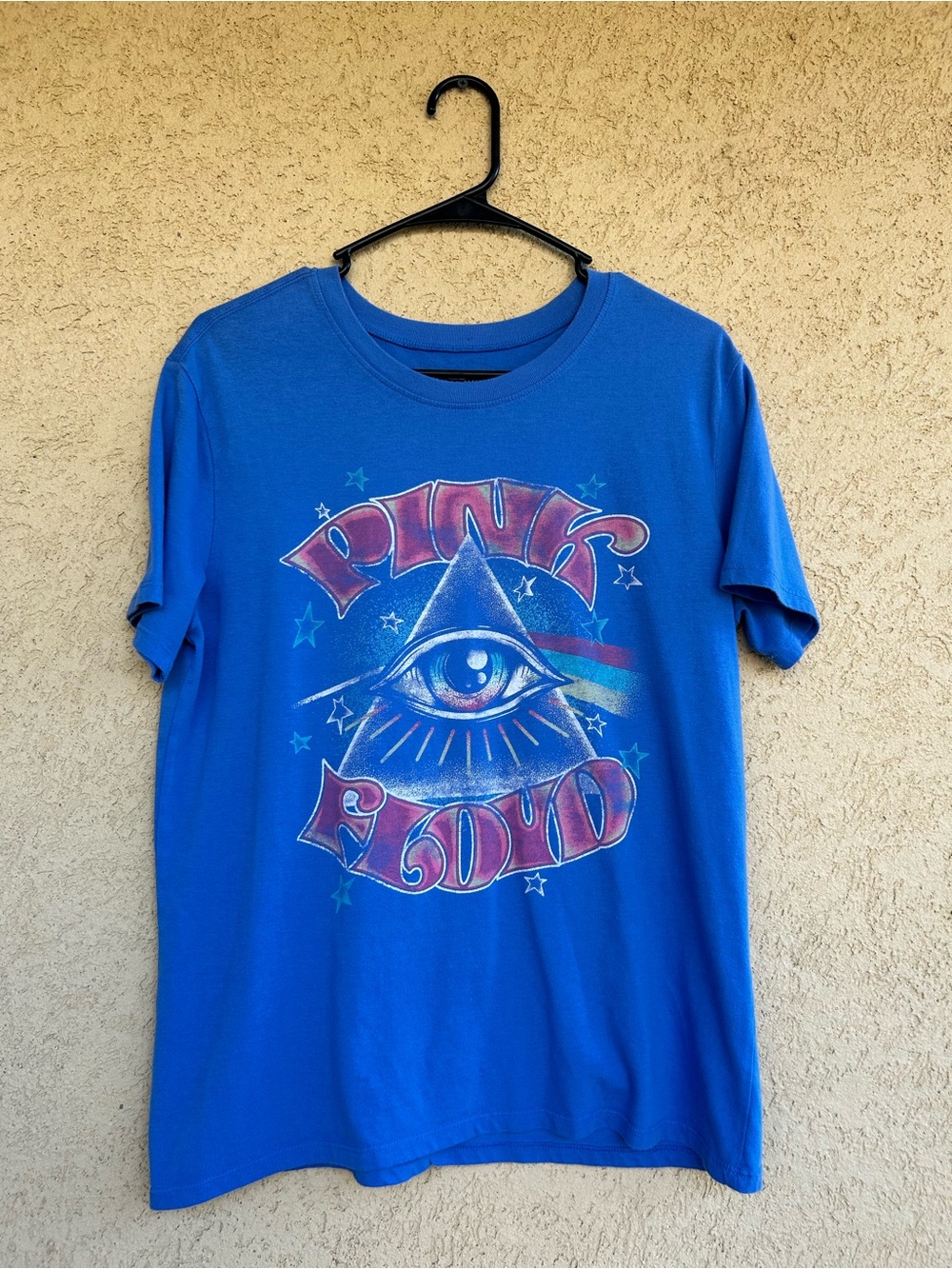 Pink Floyd Royal Blue Eye Pyramid Men’s Small
